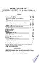 Official Gazette of the United States Patent and Trademark Office