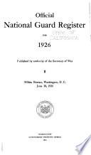 Official National Guard Register (Army)