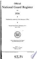 Official National Guard Register