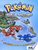 Official Nintendo Power Pokemon Ruby and Sapphire Player's Guide