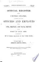 Official Register of the United States