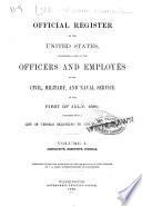 Official Register of the United States