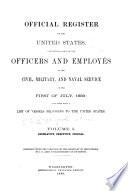 Official Register of the United States