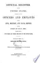 Official Register of the United States
