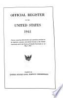 Official Register of the United States
