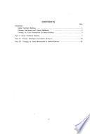 Official Report of Agreements