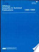 Offshore Scientific & Technical Publications