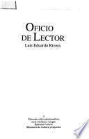 Oficio de lector