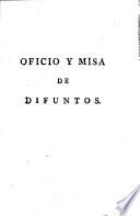 Oficio y misa de difuntos