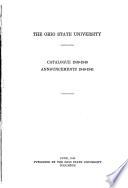 Ohio State University Bulletin