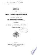 Ojeada filosofica sobre la historia de la medicina