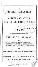Oliver & Boyd's new Edinburgh almanac and national repository. [With] Western suppl