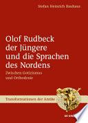 Olof Rudbeck der Jüngere und die Sprachen des Nordens