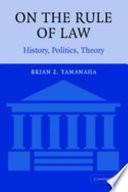 On the Rule of Law
