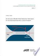 On the Use of Model Order Reduction Techniques for the Elastohydrodynamic Contact Problem