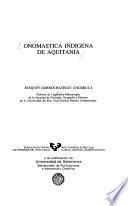 Onomástica indígena de Aquitania