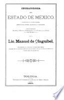 Onomatología del estado de México, comprendiendo cuatro idiomas