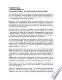 Opciones de políticas públicas para el desarrollo