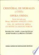 Opera Omnia. Vol. IX. Officium, Missa et Motecta defunctorum