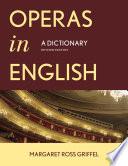Operas in English