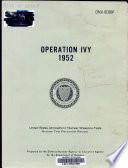 Operation IVY, 1952