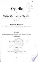 Opurile lui C. Corn. Tacitu