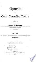 Opurile lui Caiu Corneliu Tacitu