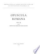 Opuscula Romana