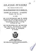 Oracion funebre del ... Señor D. Alexandro de O'Reilly ...