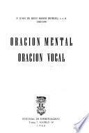 Oración mental, oración vocal