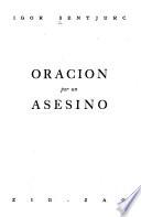 Oración por un asesino