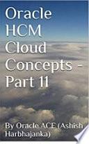 Oracle HCM Cloud Concepts - Part 11