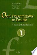 Oral Presentations in English