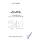 Oral y escrito