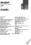 Oralidad