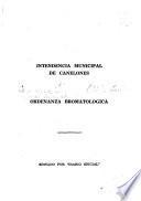 Ordenanza bromatológica
