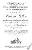 Ordenanzas ... aprobadas y confirmadas por las Magestades de los Sres D. Felipe V. ... 1737, y D. Fernando VII ... 1814. Con insercion de los relaes privilegios, etc