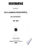 Ordenanzas de la Asamblea de