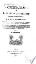 Ordenanzas de la ilustre Universidad y casa de contratacion de la m.n. y m.l. villa de Bilbao