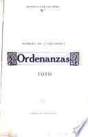 Ordenanzas del Departamento de Cundinamarca