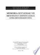 Ordenes monásticas y archivos de la Iglesia