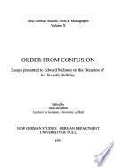 Order from Confusion