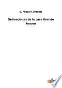Ordinaciones de la casa Real de Aracon