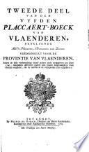 Ordonnantien, statuten, edicten ende placcaerten
