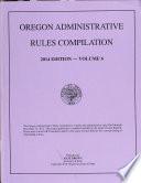 Oregon Administrative Rules Compilation