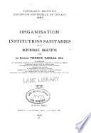 Organisation et institutions sanitaires de la République argentine