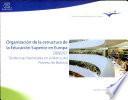 Organización de la estructura de la educación superior en Europa 2006/07