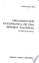 Organización socio-política de una minoría nacional, los triquis de Oaxaca