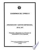 Organización y gestión empresarial en el APT