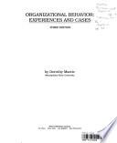 Organizational Behavior